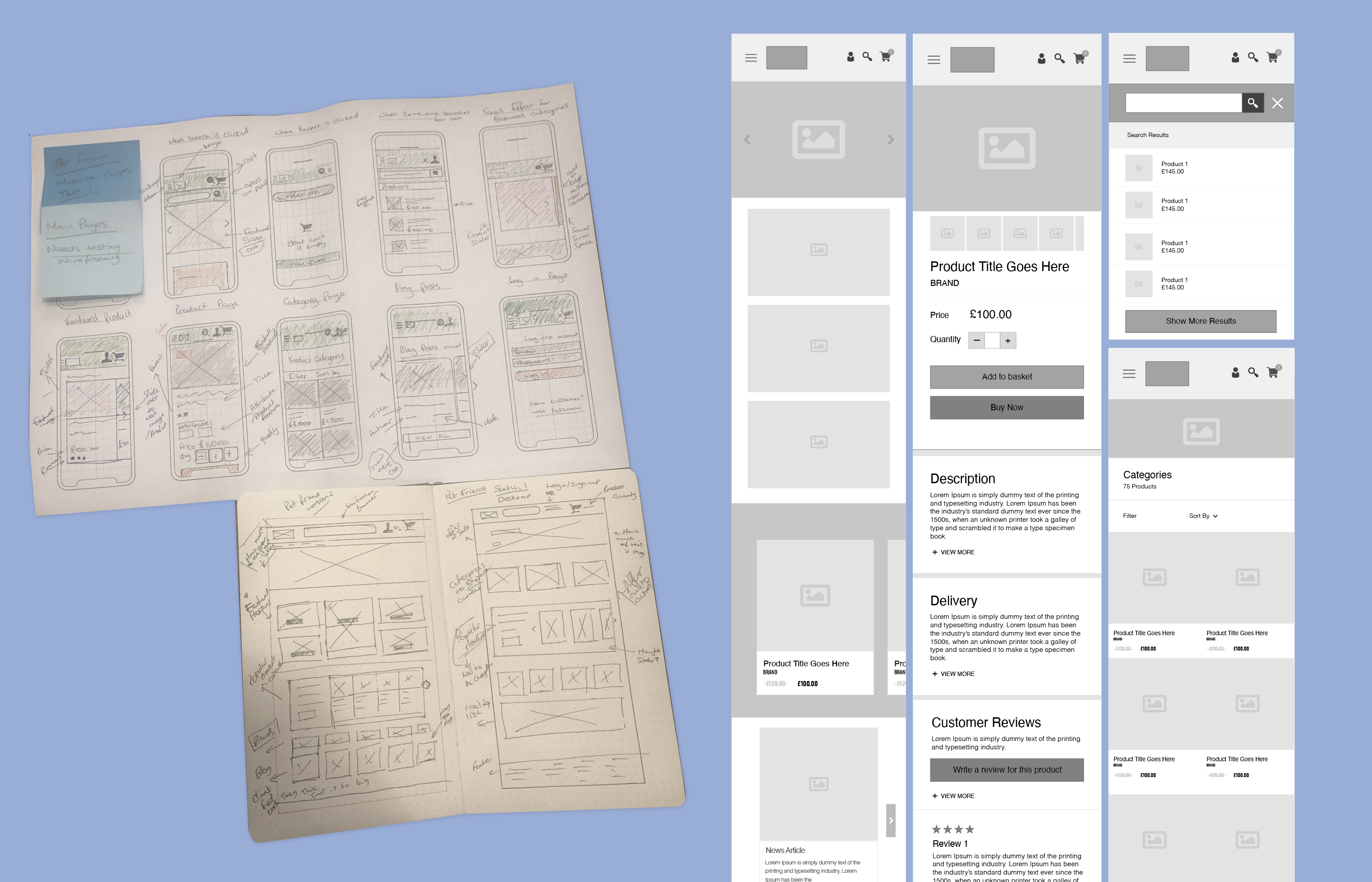 Sketching Low Fidelity - New